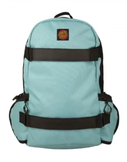 Santa Cruz Classic Label Skatepack Bag - Turquoise
