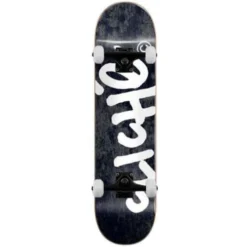 Cliche Handwritten Youth Black Skateboard - 7.0"